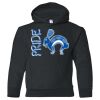 18500B Youth Heavy Blend Hooded Sweatshirt Thumbnail